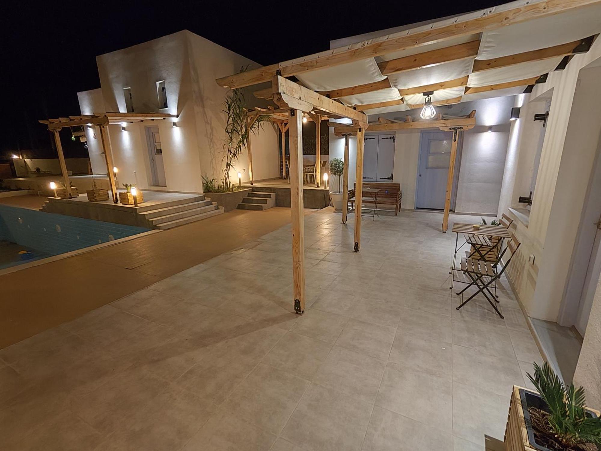 Ios Endless Blue Luxury Bungalows Exterior photo